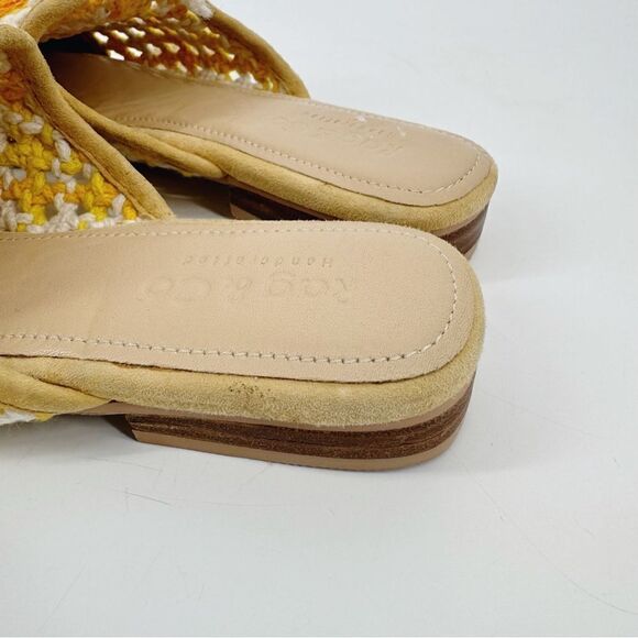 Rag N Co Mariana Woven‎ Flat Mules With Tassels New US 8 - Picture 7 of 11